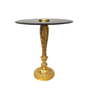 Table d'angle de conception d'incrustation d'os gravée à la main Top Trending Table d'appoint décorative faite maison - Product Image 3