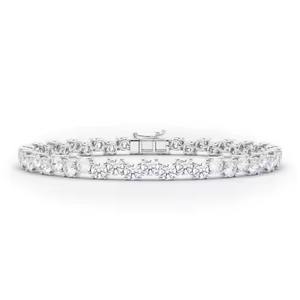Lab Grown Custom Design Tennis <b>Bracelet</b> for Women & Girls Direct From Manufacturer-Man Made Diamond Moissanite Bangles - Product Image 1