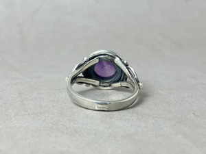 Wholesale Manufacturer Stock 925 Sterling <b>Silver</b> Amethyst Gemstone <b>Ring</b> for Wedding or Daily Wear <b>Couple</b> <b>Rings</b> - Product Image 6