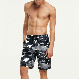 Short de bain de 11 pouces imprimé sur mesure pour hommes avec sublimation maillot de bain décontracté en tissu polyester pour la plage - Product Image 3