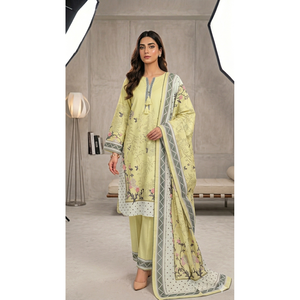 FUSION LAWN Ensemble 3 pièces SL00250 en coton pour la saison printemps/été - Product Image 1