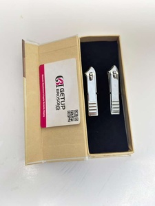 Silver Stainless Steel Nail Clipper Professional Nail Cutter Manicure Pedicure Nail Trimmer Beauty Tool Salon Home Use Custom - Product Image 3