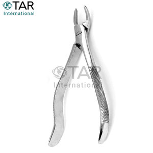 Fórceps de extracción de alta calidad #76 Patrón inglés Premium Acero inoxidable Instrumentos médicos dentales Extracción Cirugía oral - Product Image 6