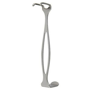 Haute qualité 180mm acier inoxydable crochet rétracteur 2 dents lames fournitures chirurgicales CZerny terminé rétracteur solide lame haute - Product Image 3