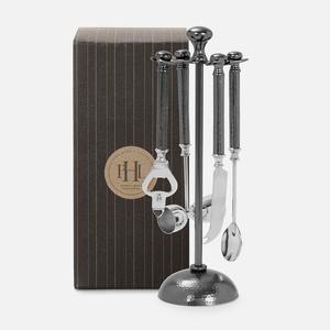 <b>Kitchen</b> Countertop Utensil Holder Hanging Organizer For <b>Kitchen</b> Tools Holder & Utensils Holder With <b>Hooks</b> Brass <b>Kitchen</b> Utensil - Product Image 6