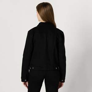 Chaqueta Vaquera Personalizada de Moda de Alta Calidad, Chaquetas Vaqueras Transpirables para Mujer, Otoño e Invierno - Product Image 2