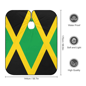 Patrón de logotipo de color personalizado impermeable salón barbería corte de pelo peluquería estilismo suministros de peluquero capa con logotipo - Product Image 5