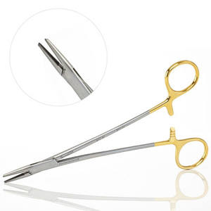 คริลวูดเครื่องมือผ่าตัดด้วยตนเองคีมใส่เข็มแทรกทังสเตนคาร์ไบด์สแตนเลสเย็บแผลสำหรับการผ่าตัด - Product Image 4