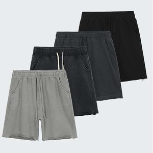 Shorts de rugby en coton professionnels, solides, personnalisables, shorts de fitness formels, broderie classique, shorts décontractés traditionnels pour hommes - Product Image 1