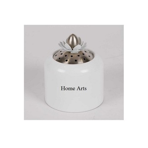 Juego de 2 quemadores Mabkhar de color blanco y negro, quemador de incienso de tamaño personalizado de calidad superior para uso en bodas - Product Image 3