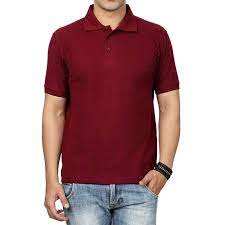 Camisa de manga corta para hombre, Polo de Color Burdeos 100% algodón, fabricante directo de fábrica, precio al por mayor - Product Image 5