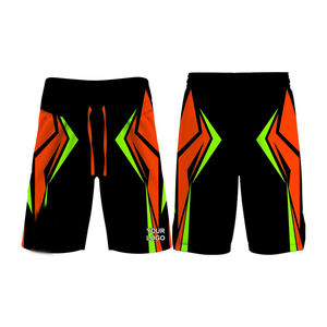 กางเกงขาสั้น MMA กางเกงขาสั้นผ้ายืดติดสองทางสำหรับใส่เล่นยิมกางเกงขาสั้น MMA แบบออกแบบได้ตามที่ต้องการ - Product Image 4