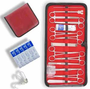 Fabricante Kit de sutura para estudiantes de medicina Práctica Kit de sutura quirúrgica Kit de sutura Instrumento médico, CE ISO Aprobado - Product Image 3
