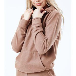 Tenue de sport pour femmes haut survêtement bas vêtements de détente noir survêtement marque privée femmes Fitness femmes survêtement - Product Image 5