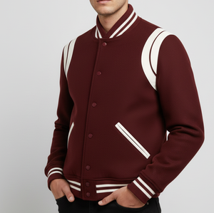 Wholesale Private Label High Quality Eco-Friendly Plus Size OEM <b>Winter</b> College Fashion Varsity Jacket Custom Unisex Vintage - Product Image 1