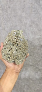 Premium Natural Raw Pyrite Pyramid Cube <b>Cluster</b> Fool's Gold <b>Crystal</b> Stone Wealth Prosperity Abundance Mineral Specimen Gift - Product Image 6