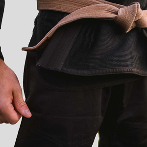 ชุดยูโดผู้ชายผ้าฝ้าย 100% น้ำหนัก 380 กรัม แห้งเร็ว ไร้ตะเข็บ พิมพ์ลายดิจิตอล โลโก้ด้านหน้าและด้านหลัง บริการ OEM - Product Image 3