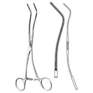 Pinza Vascular de la arteria renal Debakey de alta calidad, juego de instrumentos quirúrgicos manuales de acero inoxidable, arteria renal Debakey - Product Image 1
