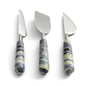 Gold Stainless Steel Luxury <b>Cheese</b> <b>Set</b> Royal Handmade Bright Yellow Resin Handle for Restaurant & Hotels Usage - Product Image 6