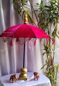 Parapluie de table en velours incom, décoration de mariage indien, décoration tendance, décoration de pendaison de crémaillère, décor de table, festival et - Product Image 2