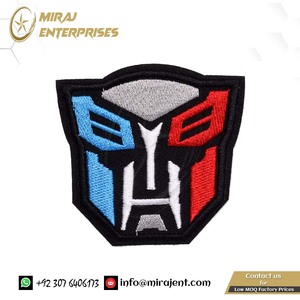 Jeans decoración insignia precio bajo proveedor al por mayor de Transformers Autobot bordado parche costura planchado parche - Product Image 6