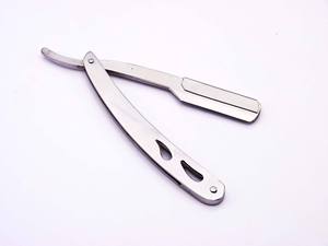 Navaja de Afeitar de Acero Inoxidable de Una Sola Hoja para Uso Personal o Profesional, Navaja de Afeitar Recta con Hoja Reemplazable, OEM MOQ 10 Piezas - Product Image 6