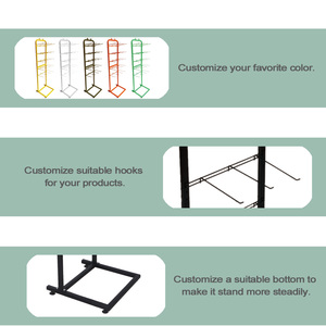 सबसे अच्छा बेच दुकान खुदरा धातु तार कम कीमत के साथ फांसी कैंडी प्रदर्शन खड़े हो जाओ - Product Image 5