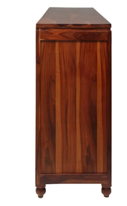 Armoire de meubles de bureau à domicile en bois marron pour décorations de chambre à coucher de salon - Product Image 2