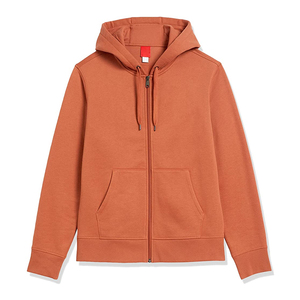 Sweat à capuche pour homme, fermeture éclair intégrale, en molleton de coton lourd, chaud pour l'hiver, décontracté, vêtements de sport, streetwear, logo personnalisé, vente en gros - Product Image 3