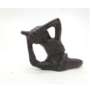 Statue de Yoga en aluminium décorative antique Sculpture unique Design élégant Décoration personnalisée en vrac faite à la main - Product Image 2