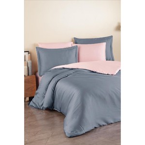 Varol Solid Pattern Cotton Satin Single Duvet Cover <b>Set</b> for Home Use - Product Image 6