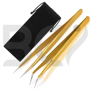 Eyelash Extension Tweezers Durable Stainless Steel Beauty Tool For Eyelash Isolation And Styling Work - Product Image 6