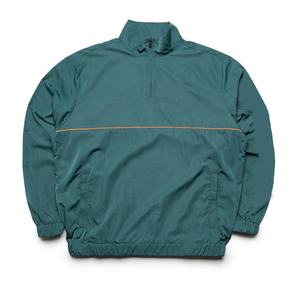 Chaquetas Cortavientos Personalizadas con Logotipo 2026, Chaquetas Cortavientos Ligeras de Poliéster y Nailon con Media Cremallera y Ribete Reflectante - Product Image 1