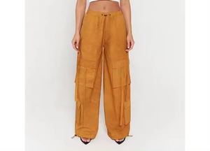 Pantalones Cargo para Mujer Ligeros a Precio Razonable, Gran Venta, Hechos a Medida con el Mejor Material, Pantalones Cargo de Moda con Logotipo Personalizado - Product Image 6