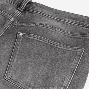 Shorts en jean baggy à logo brodé personnalisé, nouvelle collection été 2025, style streetwear, shorts bermuda lavés, vintage, décontracté, streetwear - Product Image 6