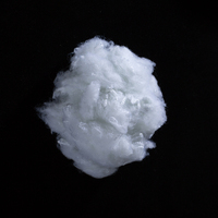 100% fibre de coton recyclé fibre de polyester solide PSF bas prix pour Non tissé 3D 4D pour le remplissage et la filature