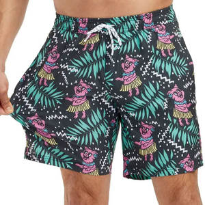 Traje de baño para hombre, bañadores de secado rápido, bañador para Surf, pantalones cortos de natación para hombre, cintura elástica, sublimación de playa, pantalones cortos personalizados - Product Image 3