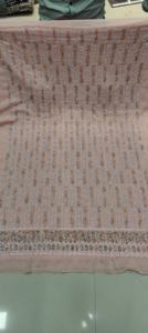 Superbe étoile Georgette non cousue Shalwar Kameez avec des pierres Zarkan et des paillettes lourdes pour l'hiver. - Product Image 3