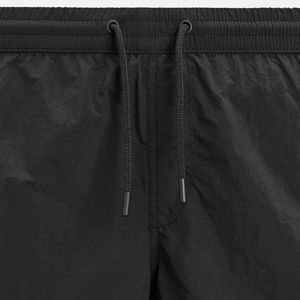 Short de bain léger pour hommes séchage rapide taille élastique fermeture éclair braguette couleur unie teint uni vêtements de plage écologiques maillot de bain décontracté - Product Image 6