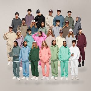 Conjunto Deportivo para Hombre, Sudadera con Capucha y Pantalones Deportivos Gruesos, Personalizable con Logotipo - Product Image 3