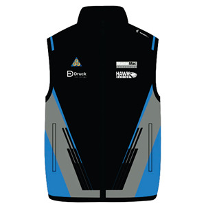 2025 diseño directo de fábrica Softshell chaqueta sin mangas para hombres sublimación Racing chaqueta sin mangas chaleco Nascar F1 estilo - Product Image 4