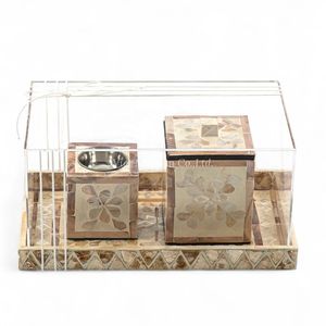 Quemador de Incienso Clásico de Nácar - Regalo Religioso para el Ramadán, Decoración Islámica, Origen Vietnam - Product Image 2