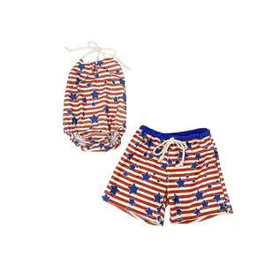 Vente en gros usine Shorts de bain Summer Beach Pantalons décontractés pour hommes et femmes Shorts de plage imprimés Shorts de plage pour femmes avec logo personnalisé - Product Image 6