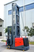 Chariot élévateur MiMA Man-up Turret Truck VNA 1600 kg, chariot élévateur électrique 3 voies MCC16 Man-Up 12,5 m VNA pour entrepôt à allées étroites de 1,65 m