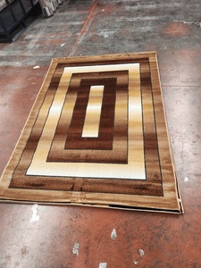 Alfombra Cuadrada Adiva, Tejida a Máquina, Jacquard Moderno, Alfombras Turcas de Pelo Sintético, Alta Calidad, Respaldo de Goma Impermeable, Resistente a las Manchas - Product Image 4