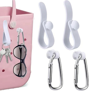 Custom Bag Hooks Key Holder Sunglasses <b>Frame</b> Keychain Insert Accessory Compatible with Bogg Bag Beach Tote Wholesale - Product Image 4