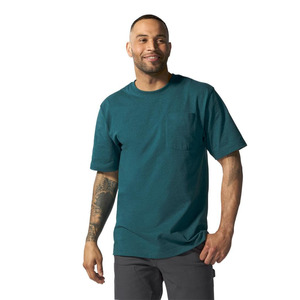 Camiseta de Algodón Lavada al Ácido Vintage de Alta Calidad, Estilo Cuadrado, Holgada, Informal, de Manga Corta, Lisa, para Hombre - Product Image 4