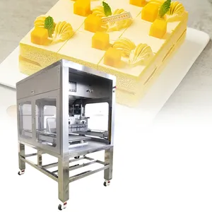 Mesin pemotong makanan ultrasonik pemasok TERBAIK UNTUK kue krim mousse