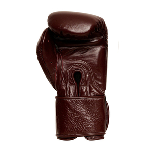 Gants de boxe en cuir vintage personnalisés avec poignées, gants de MMA et de sparring, haute qualité, respirants et offrant une protection UV - Product Image 3