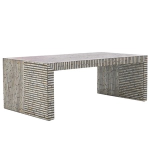 Table basse moderne en nacre écologique pour salon et chambre à coucher, vente en gros - Product Image 6
